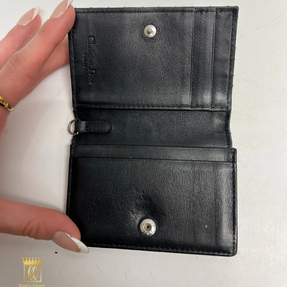 Christian Dior card case wallet